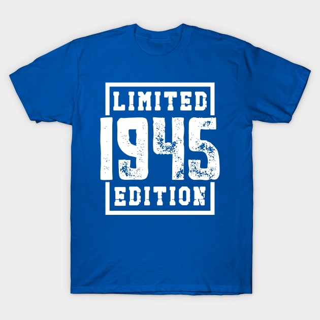 1945 Limited Edition T-Shirt by colorsplash